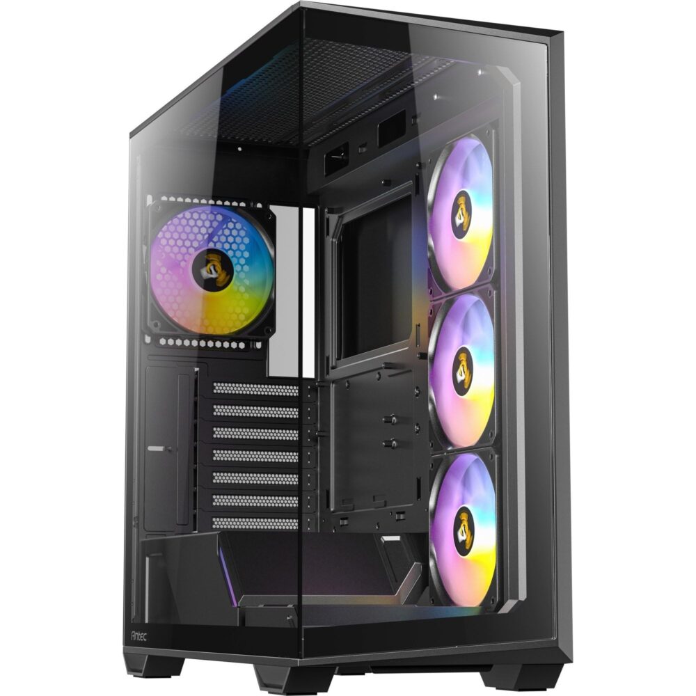 Gabinete Antec (C3 B) Constellation C3 B Acero/Vidrio, Negro, Atx, Micro-Atx, Itx